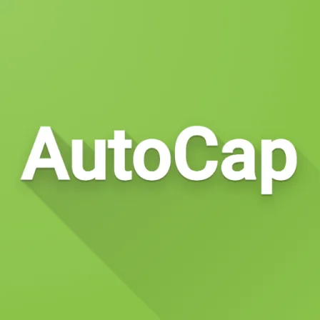 AutoCap - automatic video captions and subtitles Logo