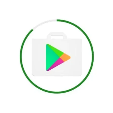 Play Store  info Update Logo